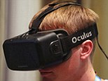 A 360-degree virtual reality training programme for medics working on the battlefield has been created using Oculus Rift (pictured), which is a headset originally developed for gamers that covers the eyes with two screens presenting a 3D view that looks as though users have entered the world they are playing in