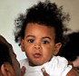 Better haircare: A petition has been launched asking Beyonce and Jay Z to comb their two-year-old daughter Blue Ivy's hair (pictured in April 2013)