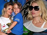Ashlee Simpson shows off son Bronx, 5, at video game convention... as she shares details of sister Jessica's July 4 wedding