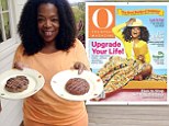 Oprah Winfrey discusses 'big decision' choosing between a cheeseburger, veggie burger, and hot dog as she graces cover of O Magazine