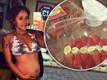 Healthy cravings: Snooki told Us Weekly that she can't stop eating strawberries as she expects her second child