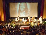 A funeral service for comedian James McNair, who was killed in the car crash that injured fellow comic Tracy Morgan, has been held at the Paramount Theatre in Peekskill, New York