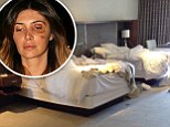 Blood stains smeared on walls and broken glass on the floor: New pictures show Brittny Gastineau's hotel room in aftermath of attack