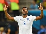 Keep faith: Daniel Sturridge won't give up on England and neither should the fans after Italy defeat