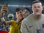 Neymar, Cristiano Ronaldo, Zlatan Ibrahimovic and Wayne Rooney team up in new animated Nike film