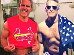 Andy Cohen, 46, flashes newly ripped abs and biceps... and reveals he's almost got rid of last year's summer belly