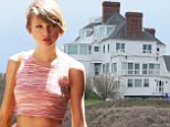 Three people arrested outside Taylor Swift's Rhode Island beach house for throwing beer bottles and shouting expletives at security