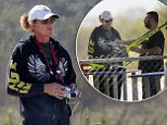 Bruce Jenner flies helicopter 