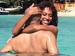 Solange Knowles cuddles up to boyfriend Alan Ferguson, 51, in romantic snap on her 28th birthday after new report claims they are engaged