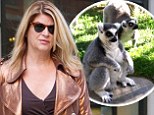 I've lost three lemurs! Kirstie Alley finds bizarre way to reveal she has dropped an impressive 20 pounds