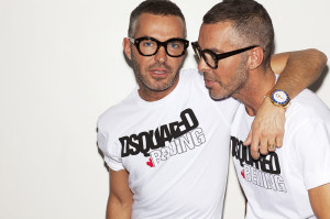 Dean and Dan Caten and their Dsquared signature brand