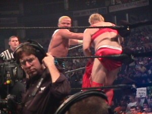 Crash Holly attacking Pat Patterson WWF King of the Ring 2000
