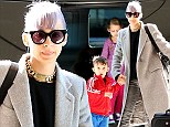 So that's their traveling attire! Style maven Nicole Richie and her kids jet out of Sydney dressed in the SAME outfits they arrived in ten days earlier