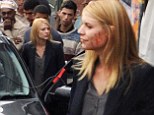 She's never far from the action! Claire Danes steps out with blood smeared cheek as she films scenes for Homeland in South Africa