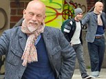 The 60-year-old hipster! John Malkovich displays his individual taste in fashion as he sports chunky turn-ups in New York City