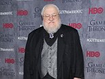 Hitting back: George RR Martin slammed those who doubt he will finish Game Of Thrones series in new interview, pictured in New York in March