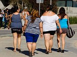 Fat friends: Linda is shocked by the number of overweight young people she often sees