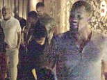 Will Smith highlights his sculpted physique in tight-fitting top as he goes clubbing with friends during relaxing summer break in Ibiza