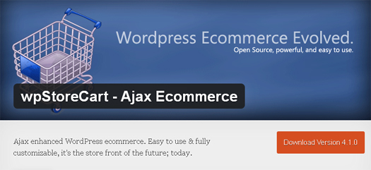 wpStoreCart - Ajax Ecommerce