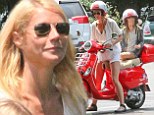 Mother-daughter bonding: Gwyneth Paltrow enjoys a casual outing with mini-me Apple during family vacation in the Hamptons with estranged husband Chris Martin