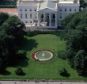 The White House was put on lock down this afternoon after an unattended packed was found along the fence at the North Lawn (pictured), according to reports