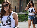 'If they were hot pants that would mean my bum is hanging out': Kym Marsh defends micro denim shorts as she guests presents breakfast show