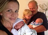 Congrats! Kelsey Grammer and his wife Kayte welcomed a baby boy named Gabriel as of Tuesday morning in Los Angeles