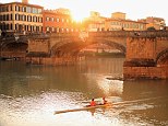 A river runs through it: Even in high summer, Florence can have its peaceful moments