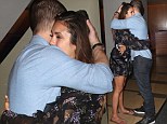 Just good friends? Nina Dobrev and Ben McKenzie share embrace at Comic Con bash - before leaving in a cab together