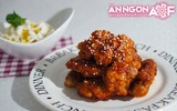 Cay thơm món gà chiên sốt cay kiểu Hàn Quốc 