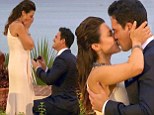 SPOILER ALERT: 'I've loved you from the moment I saw you': Andi Dorfman accepts Josh Murray's proposal in dramatic Bachelorette finale