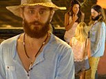 Italian holiday: Jared Leto enjoyed a break from his music tour on Sunday in Ponza, Italy