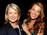 'Let her try': Martha Stewart blasted comparisons to Blake Lively as called the star's new lifestyle venture 'stupid', pictured together in NYC in 2011