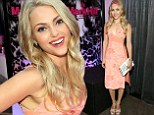 That's peachy! AnnaSophia Robb makes fashion statement as shows off some skin in floral cut-out dress