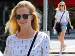 Little Miss Sunshine: Poppy Delevingne shows off her sunkissed skin as she steps out in New York City