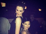 'I'm a shrimp': Hilaria Baldwin poses next to stepdaughter Ireland as she expresses hopes her child will be as tall
