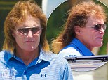 Run out of conditioner? Bruce Jenner looks to be having a bad hair day as the wind ruffles his shockingly dry locks