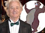 A bear necessity! Comedy star Bill Murray to play Baloo in Disney Jungle Book remake
