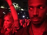 'I got the most unrhythmic white woman dancing next to me!': The moment Marlon Wayans meets Delta Goodrem at Beyonce and Jay-Z's On The Run tour