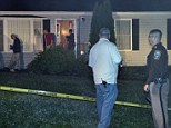 Mass homicide: Police investigate the home where a family of five, including three children, were found shot to death on Sunday night in Culpeper, Virignia
