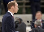 The Duke of Cambridge speaks during a ceremony at the Cointe Inter-allied Memorial, Liege, Belgium, commemorating the 100th anniversary of the start of the First World War. PRESS ASSOCIATION Photo. Picture date: Monday August 4, 2014. See PA story HISTORY Centenary. Photo credit should read: Jonathan Brady/PA Wire