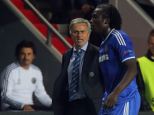Not seeing eye to eye: Manager Jose Mourinho questioned Lukaku's commitment to Chelsea