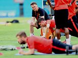 Manchester United's Louis Van Gaal during training
- International Champions Cup 2014 - Manchester United Training & Press Conference - Sun Life Stadium - Miami - USA - 3rd August 2014 - Picture David Klein/Sportimage