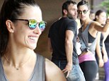 Maintaining her relationship! Alessandra Ambrosio breaks a sweat with fiancé Jamie Mazur at SoulCycle studios