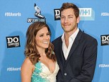 All over: It was revealed on Wednesday that Sophia Bush split with her boyfriend Dan Fredinburg, pictured at the 2013 Do Something Awards, six months ago