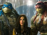 Sequel coming: Megan Fox and the Teenage Mutant Ninja Turtles debuted at the top of the weekend box office on Sunday and a sequel was promptly announced