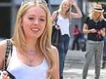Meet Tiffany Trump! Donald's rarely seen daughter looks bright and gorgeous as she steps out for a day in New York with Marla Maples