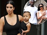 'Kanye treats her like a princess!' Kim Kardashian lavishes praise on her baby daddy as she describes North's first steps