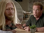 'You should get her number!' Arnold Schwarzenegger mistakes a BEARDED barista for a woman in his latest real estate ad Down Under