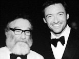 thehughjackman\n10 hours ago\n#TBT ...Remembering laughing with Robin backstage at the #tonyawards in 2011. Robin Williams - you made us laugh til we cried. Rest in peace, mate.